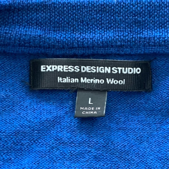 Express Design Studio V-Neck Sweater - Picture 9 of 9
